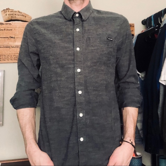 Volcom Other - Gray Volcom Button Down Shirt